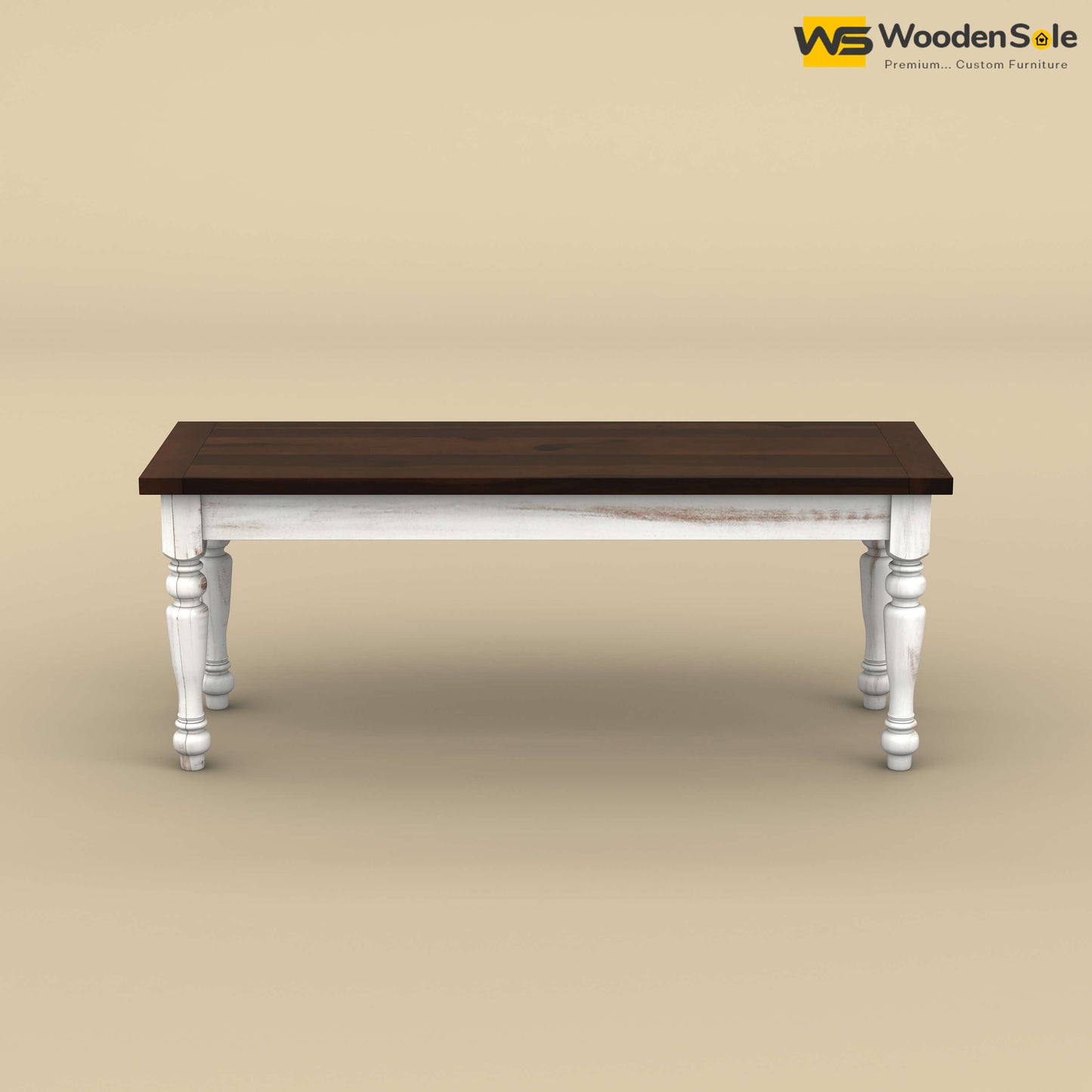 Martha Bench (Distress & Walnut Finish)