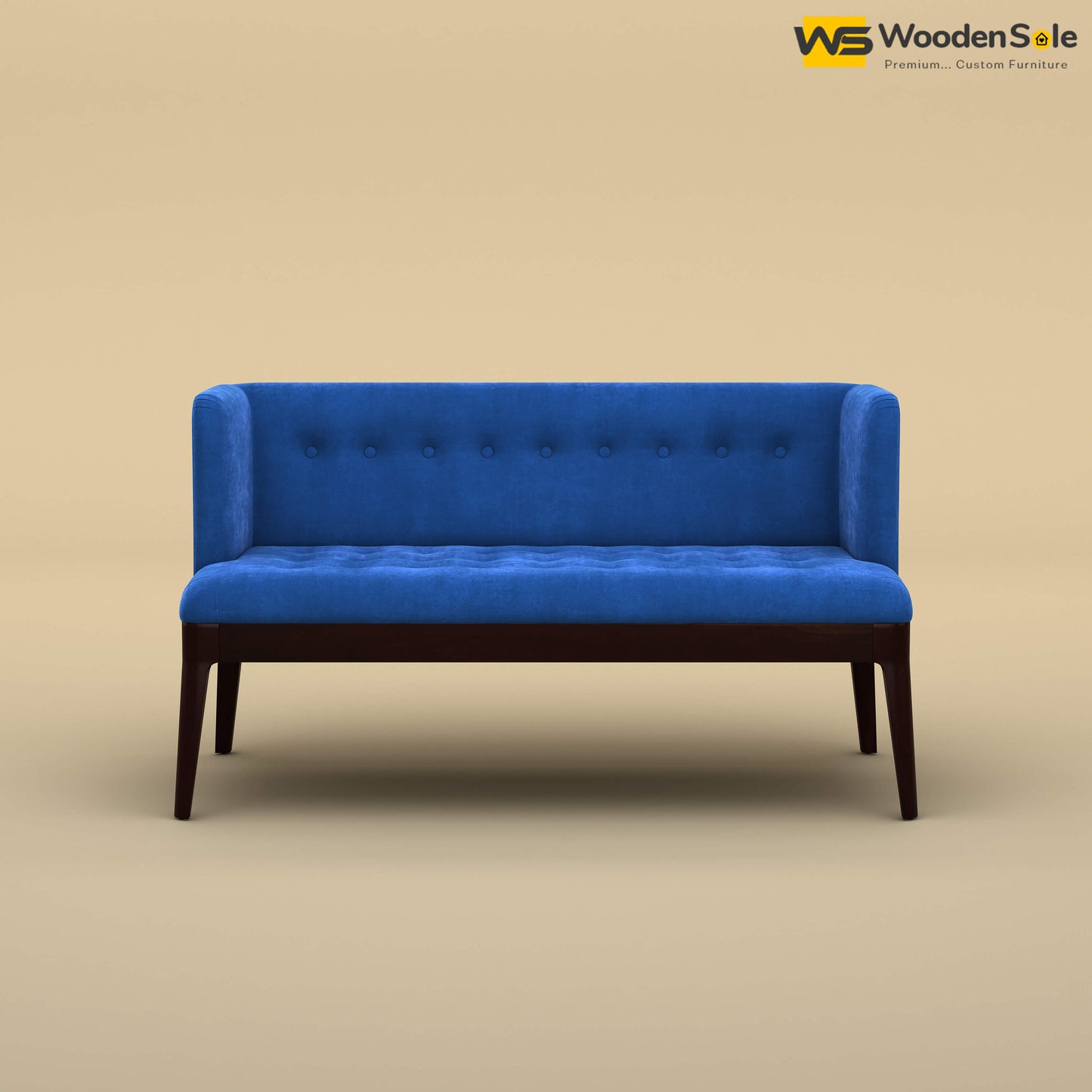 Olivier Loveseat (Velvet, Royal Blue)