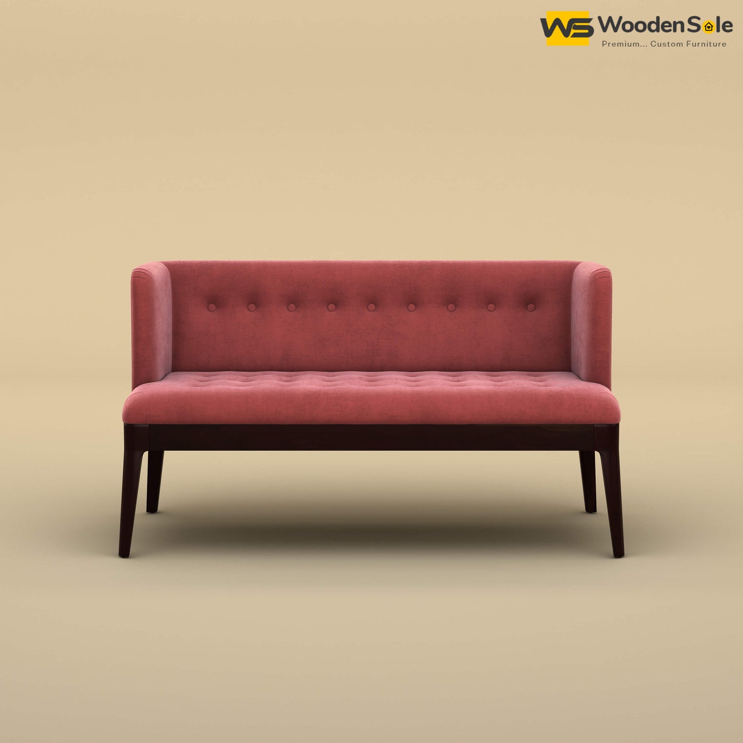 Olivier Loveseat (Velvet, Pink)