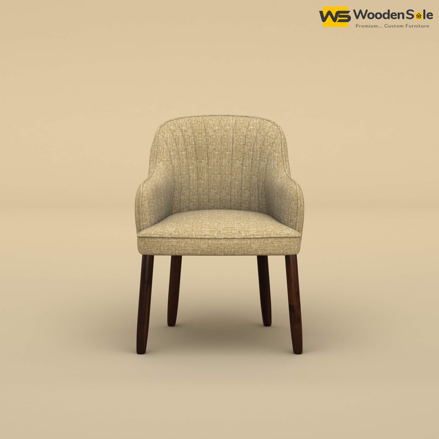 Madrid Dining Chair (Cotton, Faux Cream)