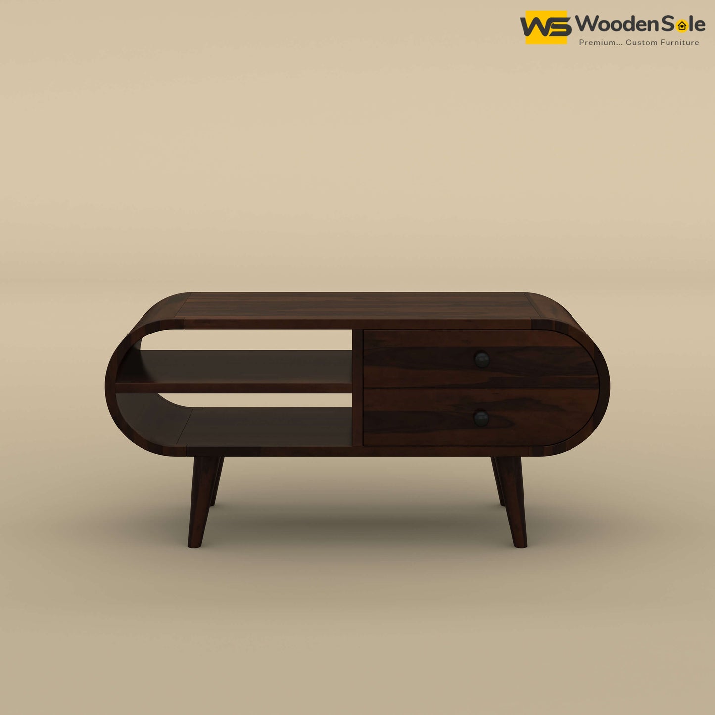 Nuvoca Tv Unit (Walnut Finish)