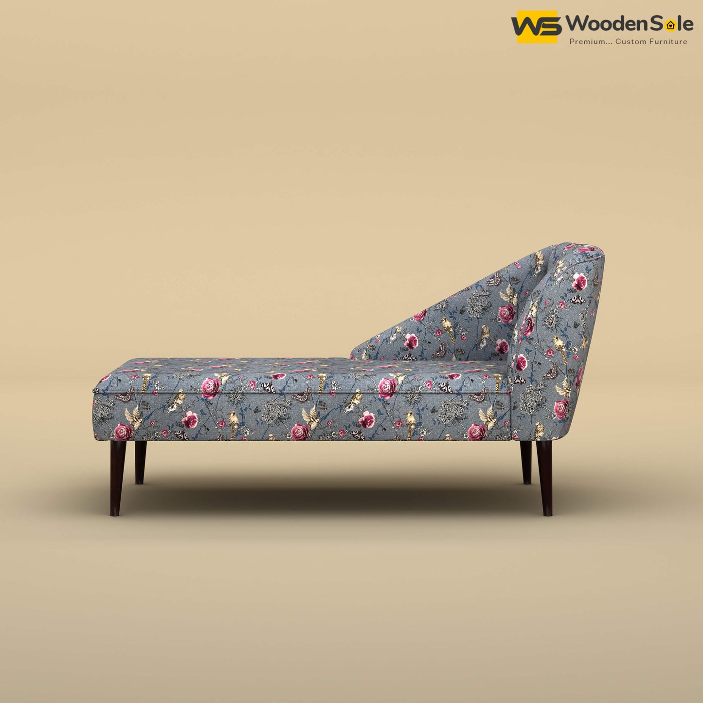 Perla Chaise Lounge (Cotton, Floral Printed)