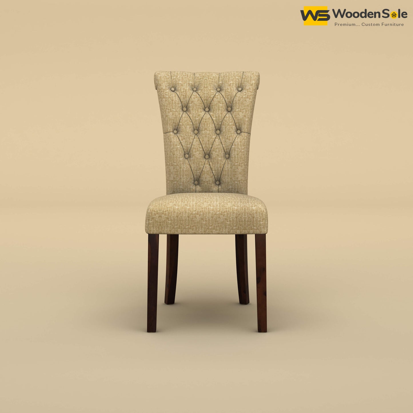 Kia Dining Chair (Cotton, Faux Cream)