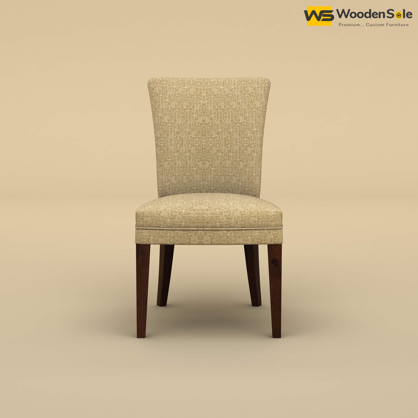Bently Dining Chair (Cotton, Faux Cream)