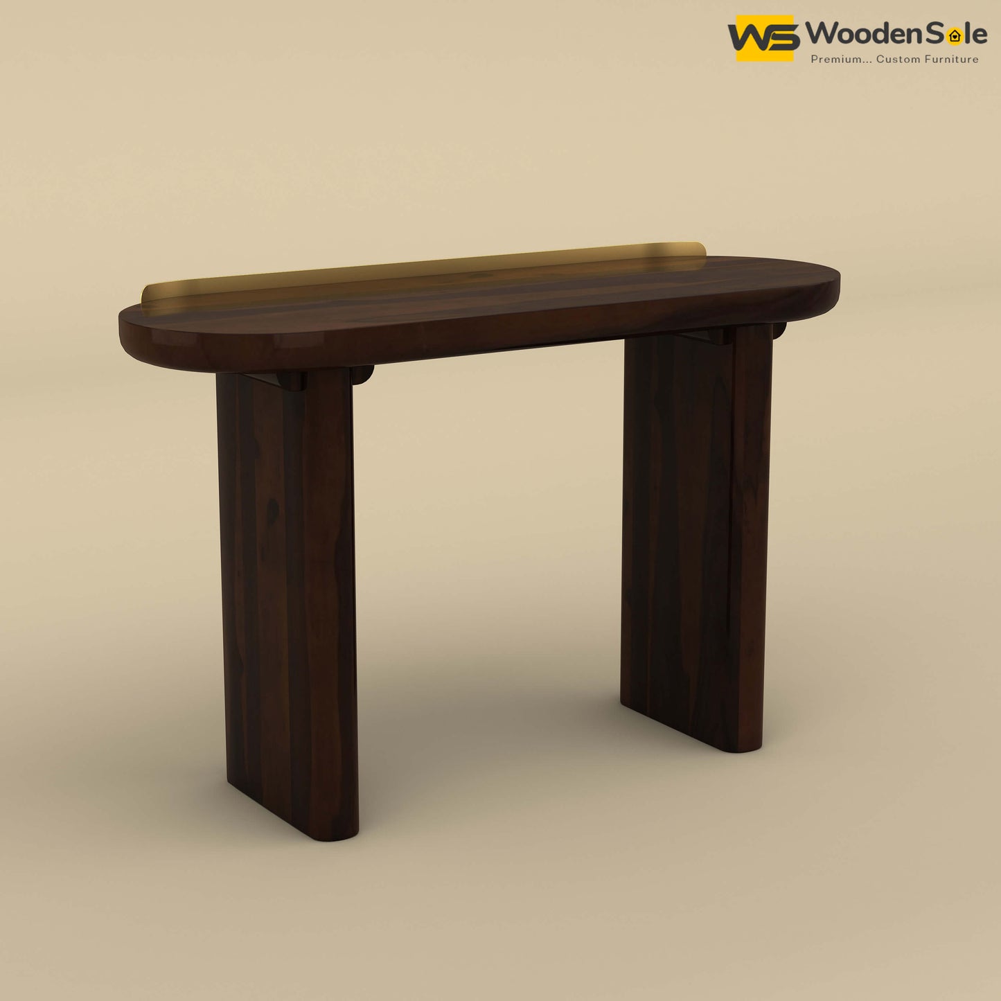 Emma Console Table (Walnut Finish)