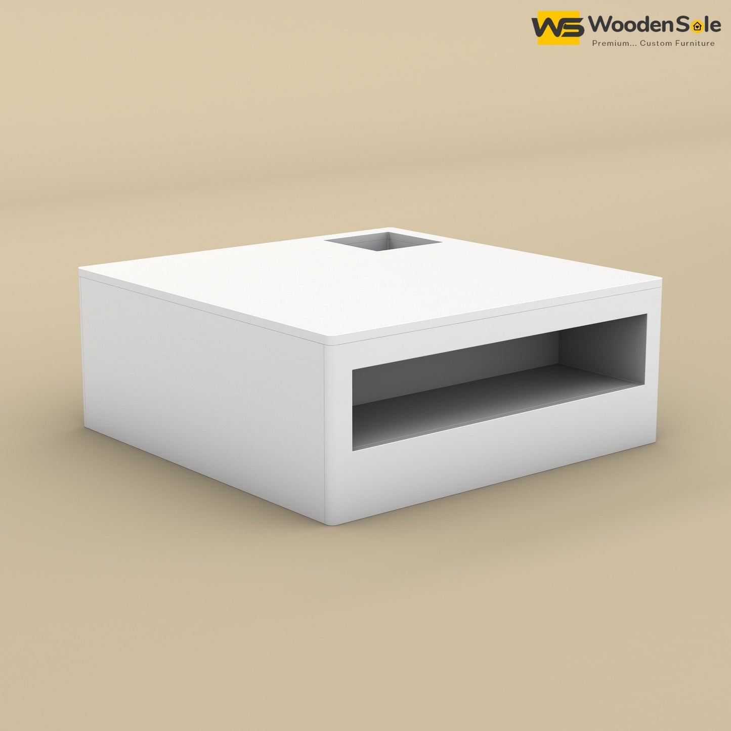 Urban Coffee Table (White Finish)