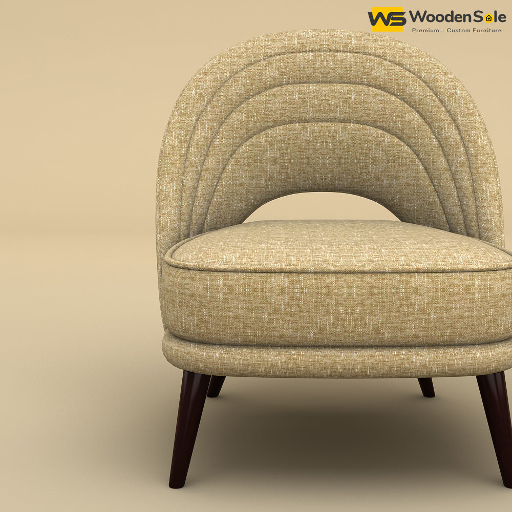 Nyra Lounge Chair (Cotton, Faux Cream)