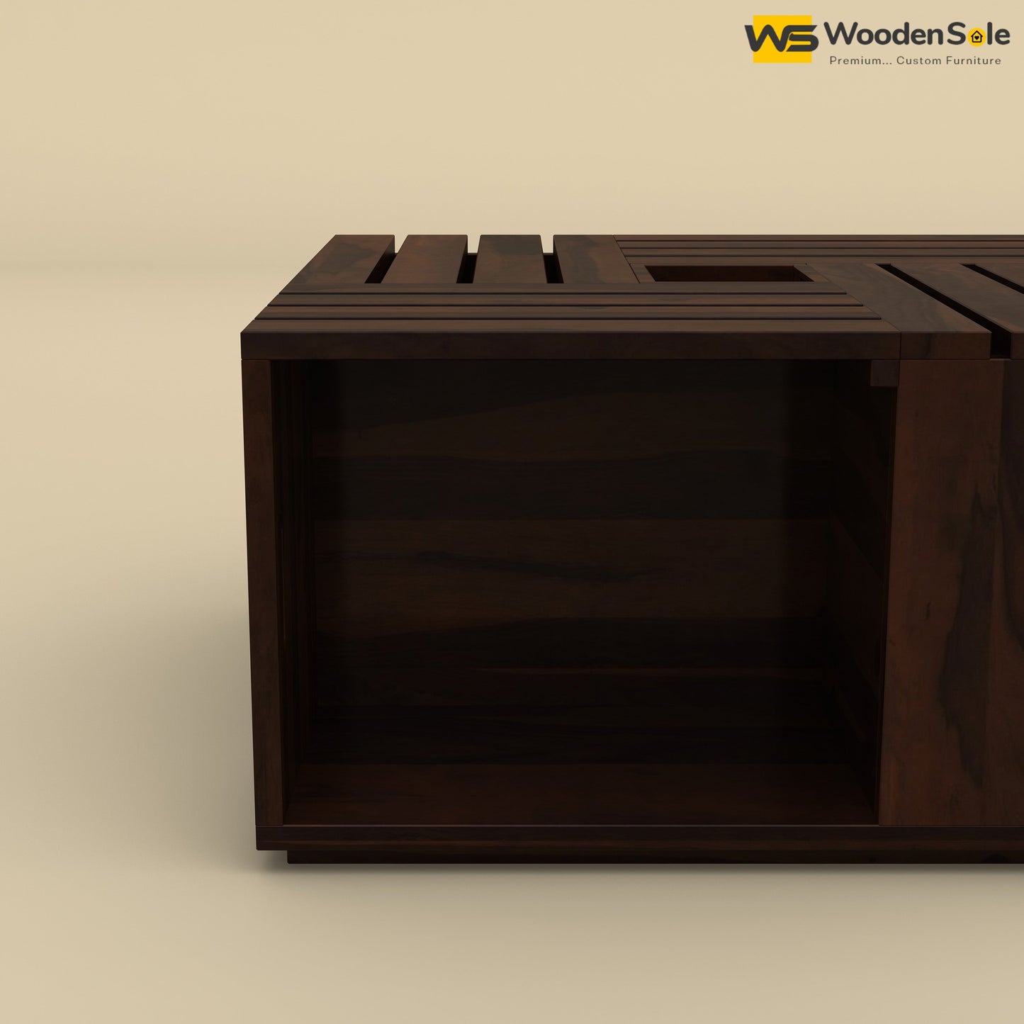 Plank Coffee Table (Walnut Finish)