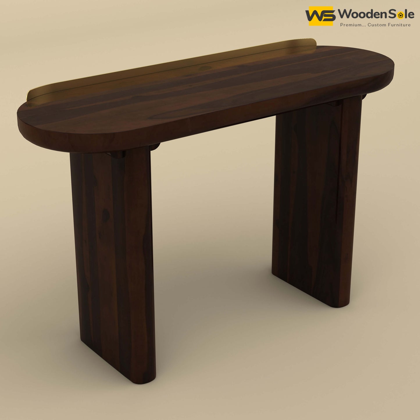 Emma Console Table (Walnut Finish)