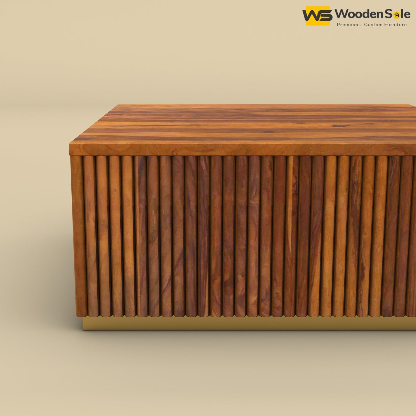 Indo Coffee Table (Honey Finish)