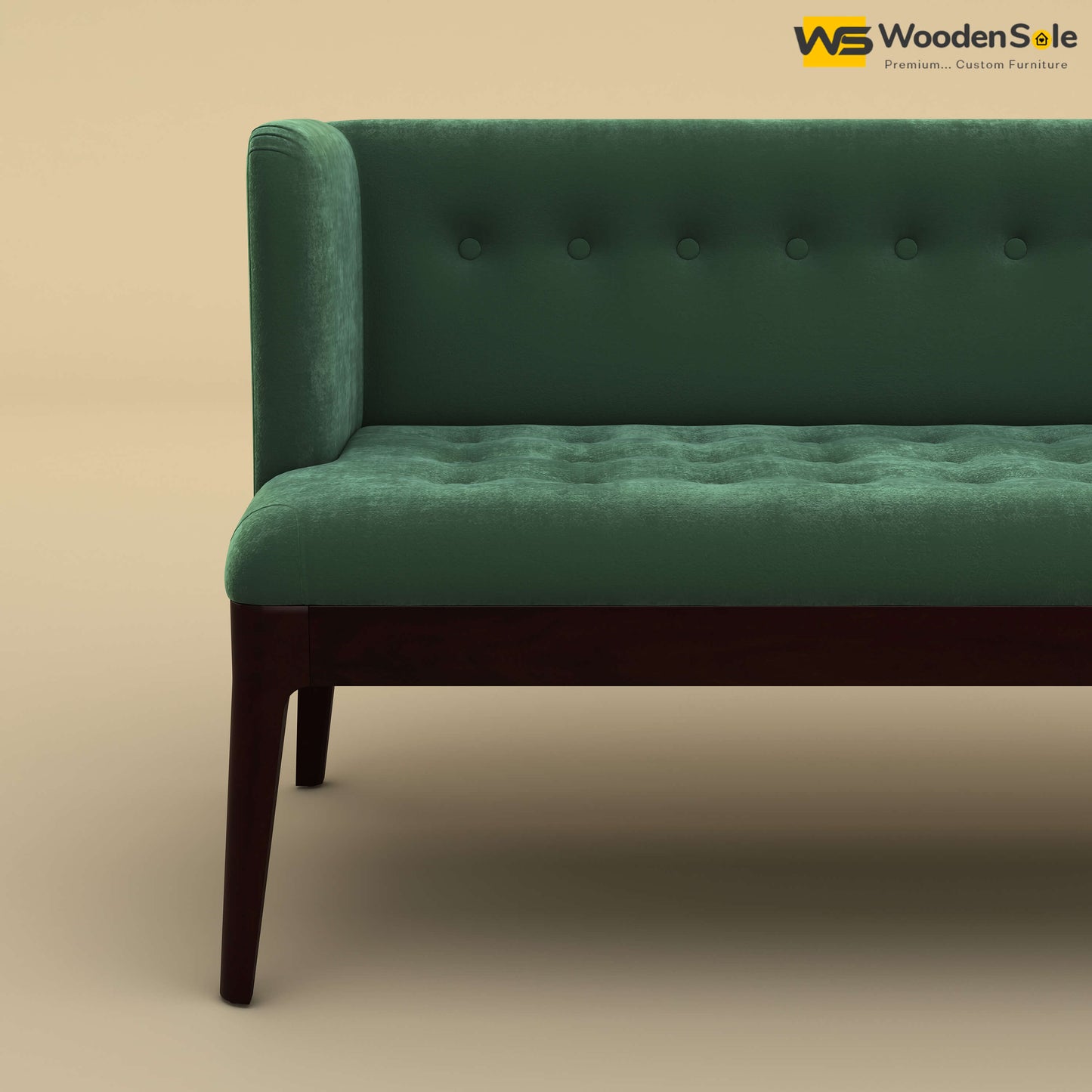 Olivier Loveseat (Velvet, Forest Green)