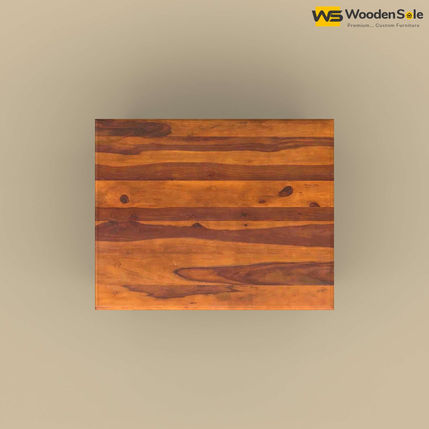 Engrave Dining Table Set 4 Seater (Honey Finish)