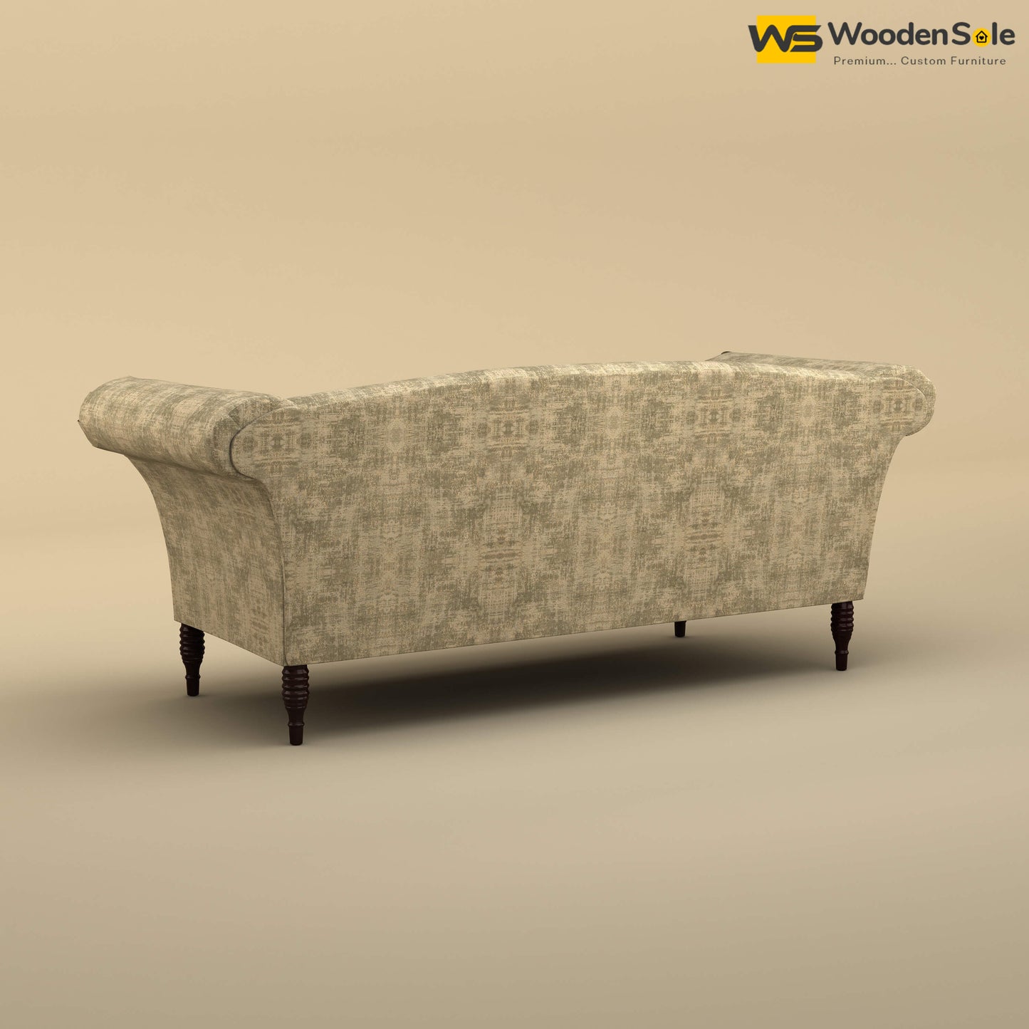 Leo Chaise Lounge (Cotton, Patchy Cream)