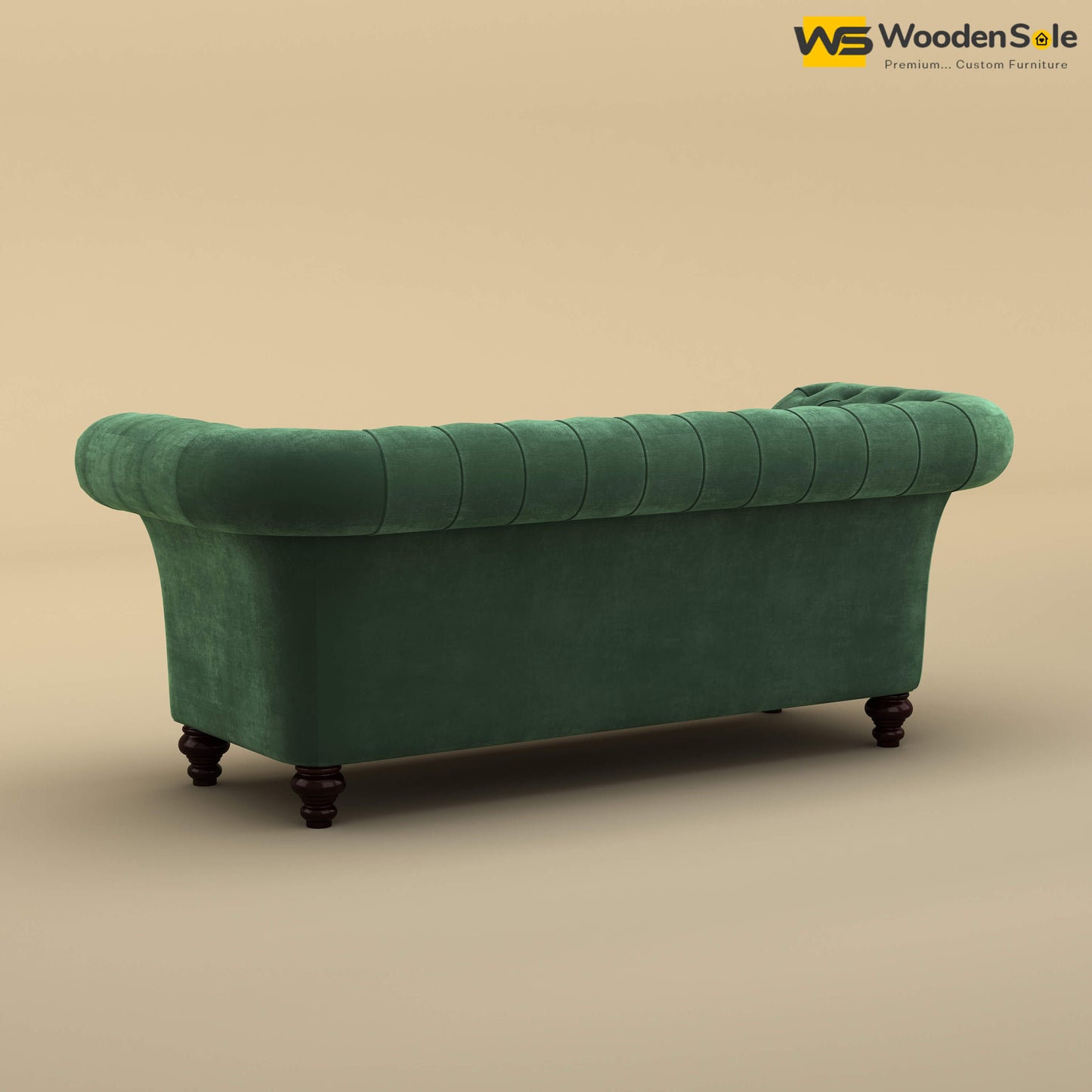 Rolex Loveseat (Velvet, Forest Green)