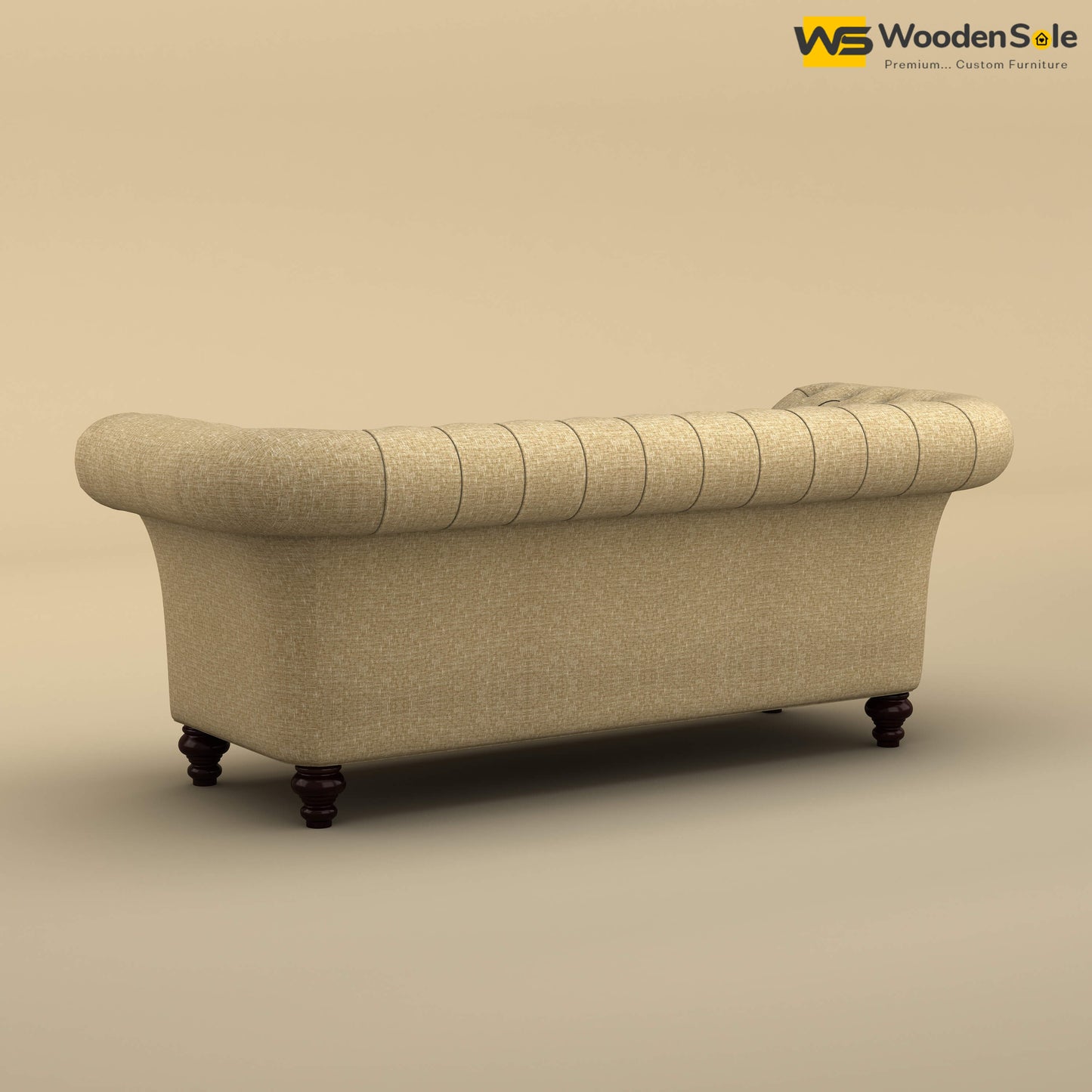Rolex Loveseat (Cotton, Faux Cream)