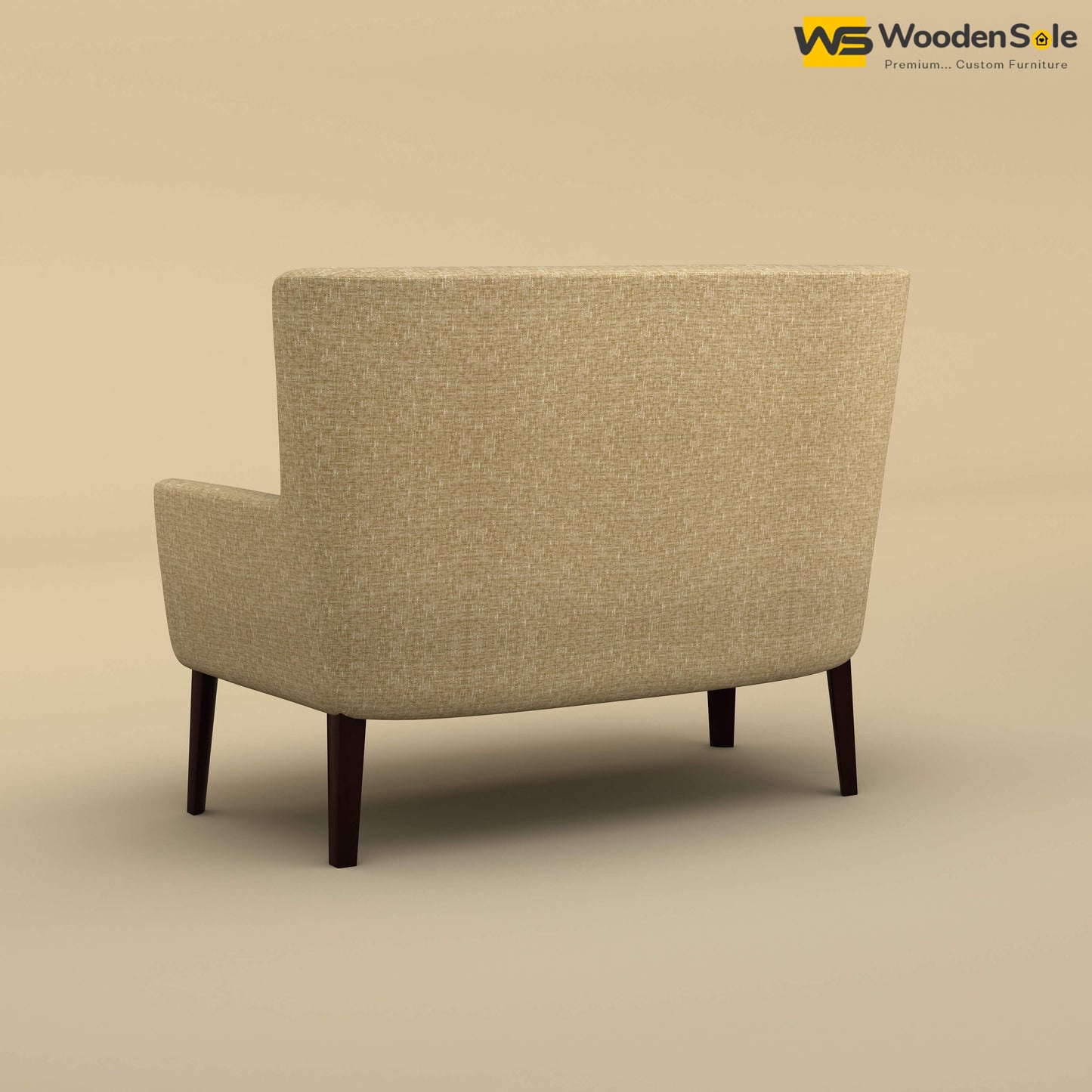 Dil Loveseat (Cotton, Faux Cream)