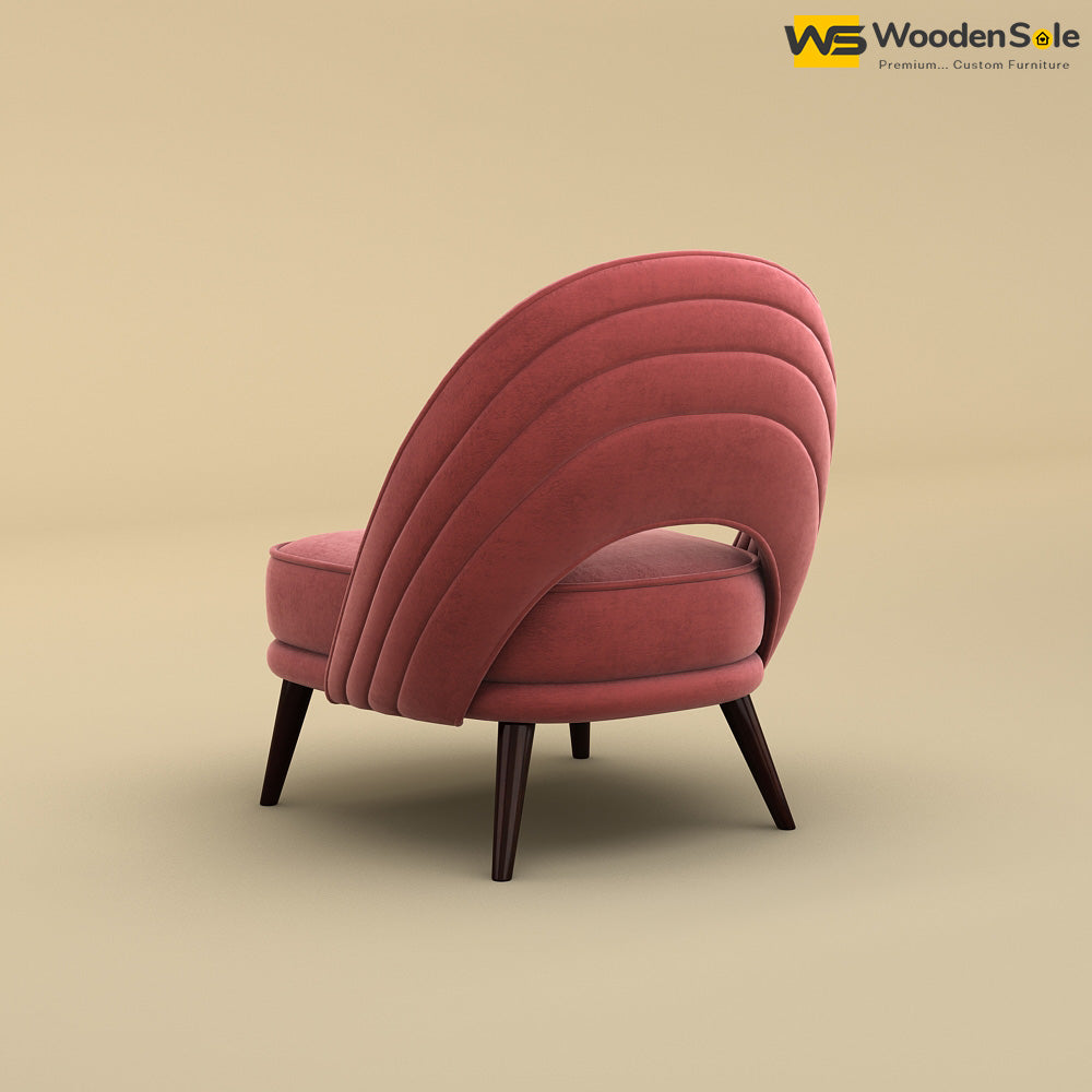 Nyra Lounge Chair (Velvet, Pink)