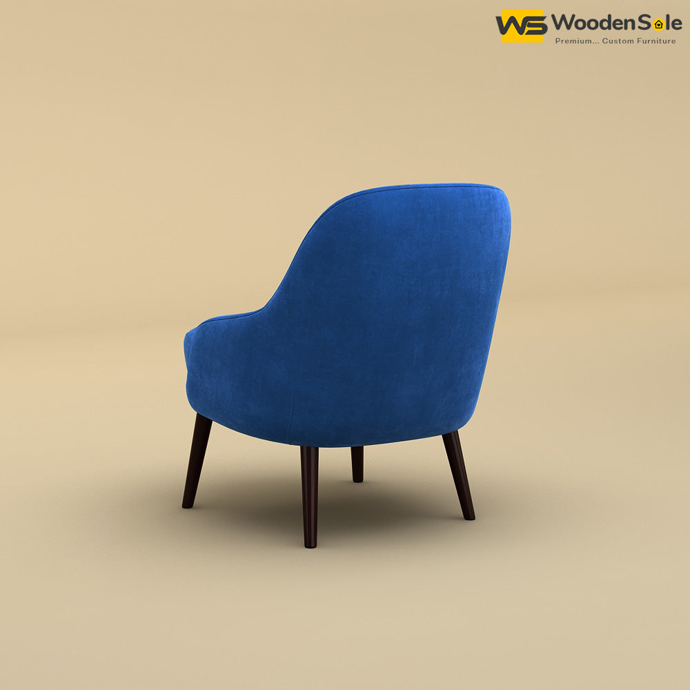 Lawson Lounge Chair (Velvet, Royal Blue)