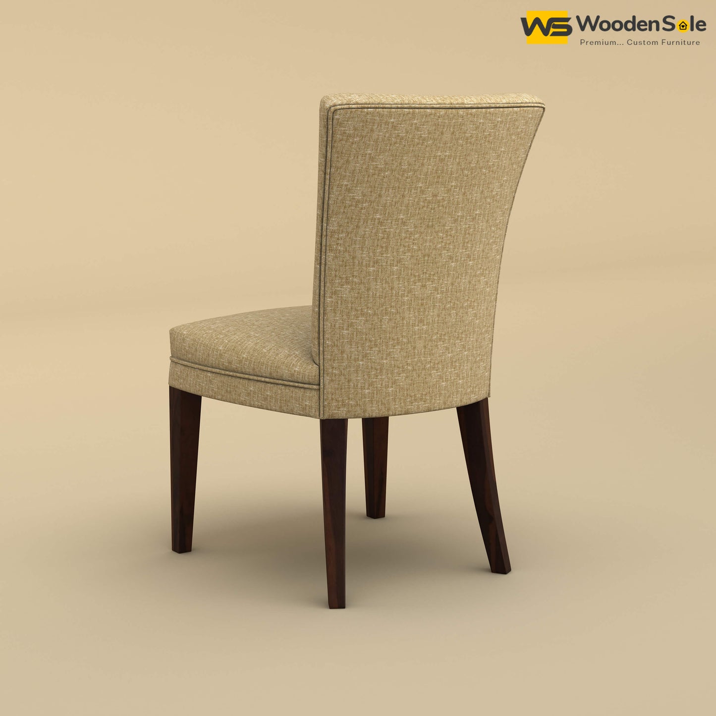 Bently Dining Chair (Cotton, Faux Cream)