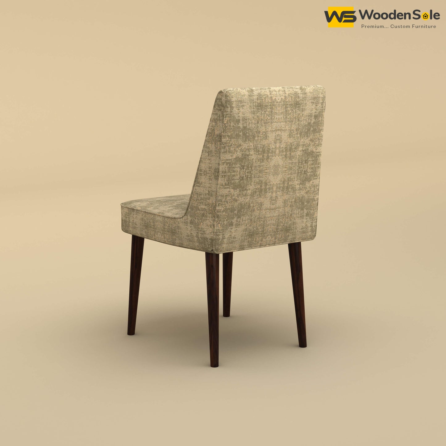 Hardik Dining Chair (Cotton, Patchy Cream)