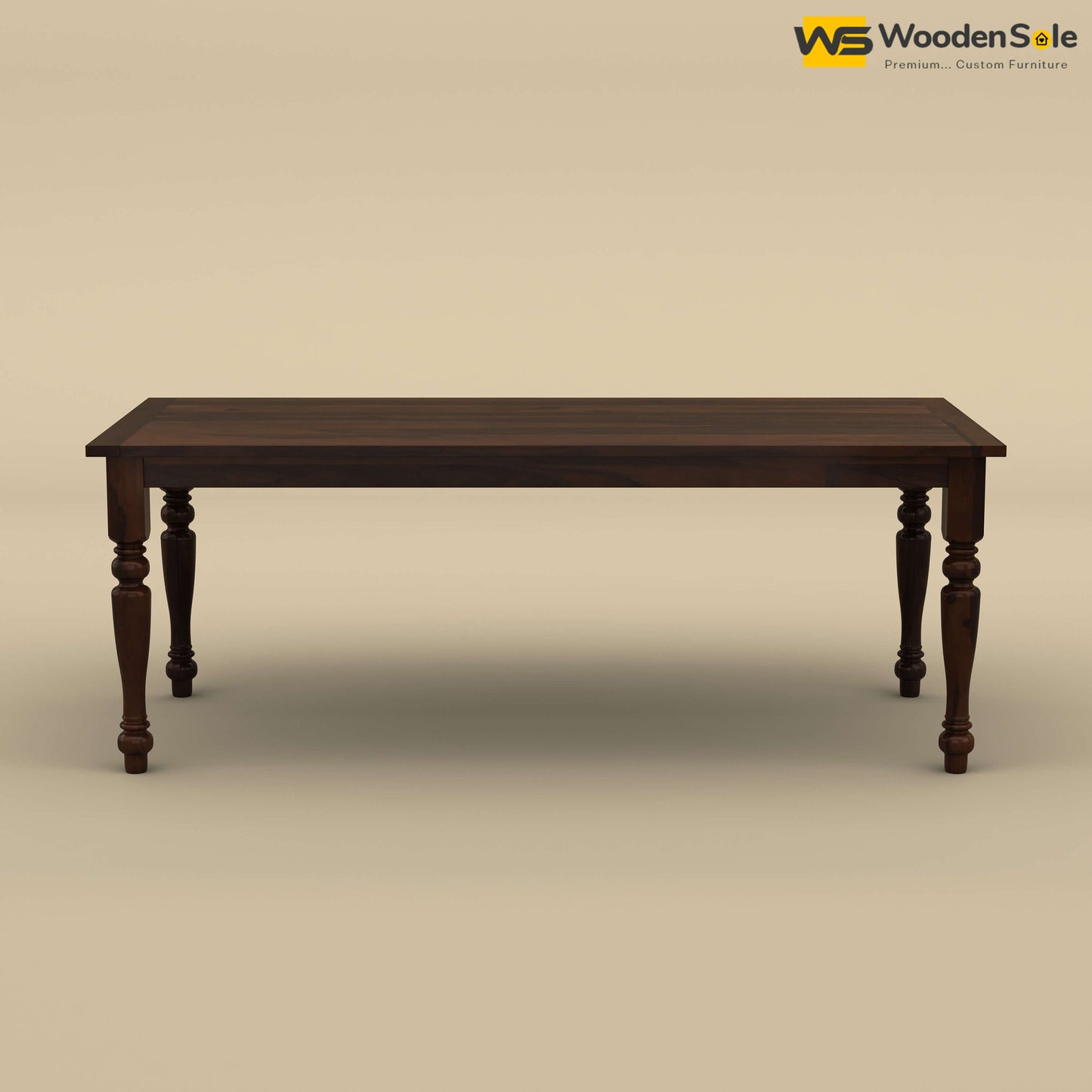 Martha 8 Seater Dining Table (Walnut Finish)