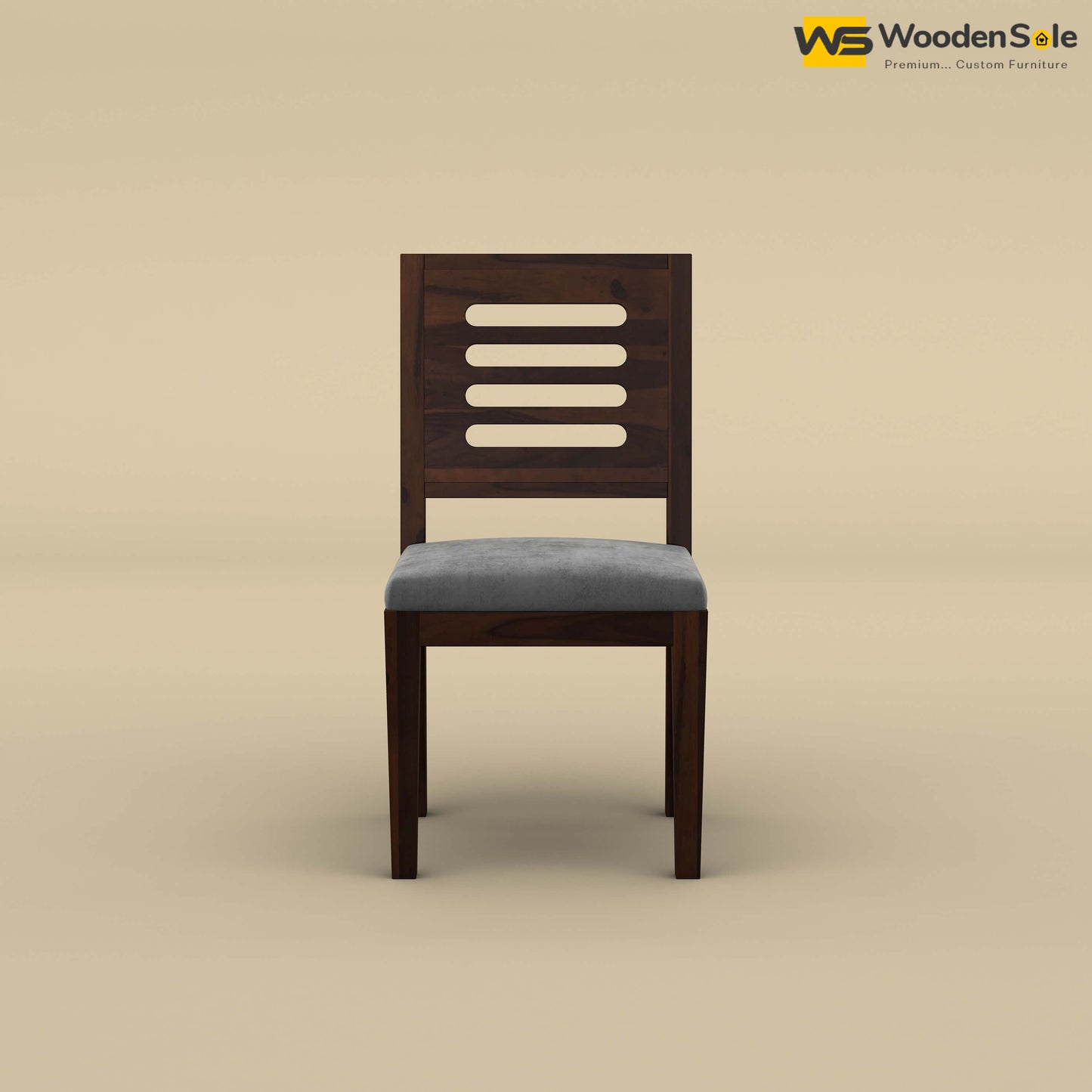 Sheesham Wood 8 Seater Dining Set with Upholstery Chair (Walnut Finish)