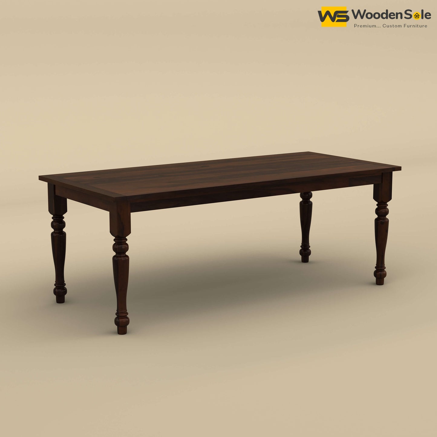 Martha 8 Seater Dining Table (Walnut Finish)