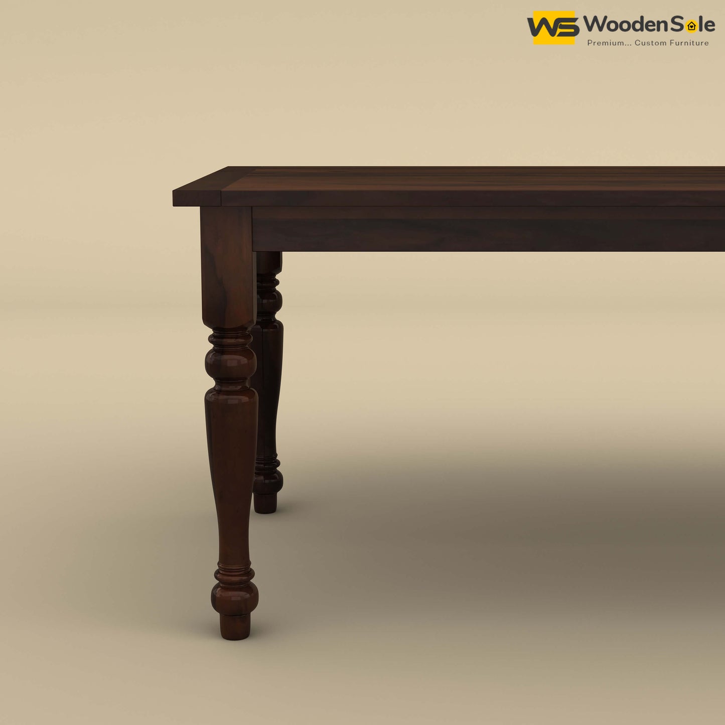 Martha 8 Seater Dining Table (Walnut Finish)