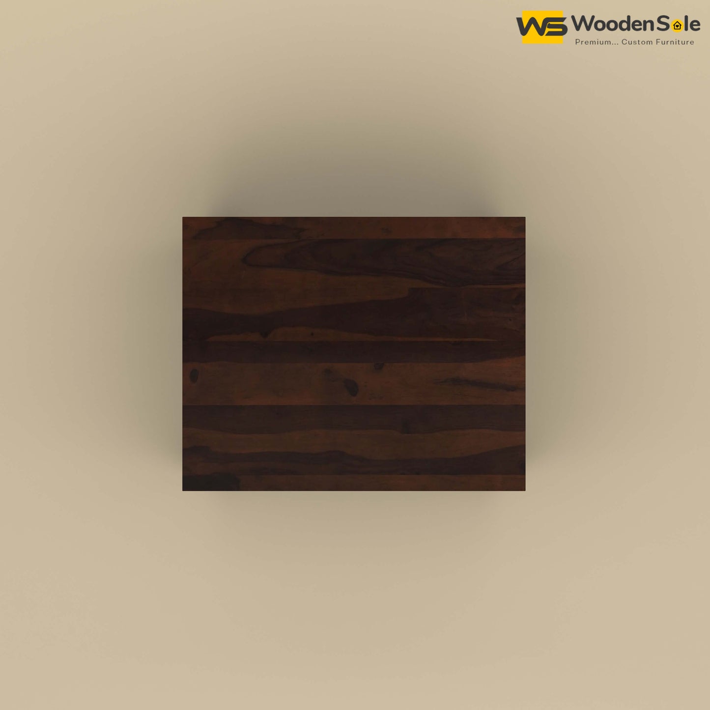 Sheesham Wood 4 Seater Dining Table Set (Walnut Finish)