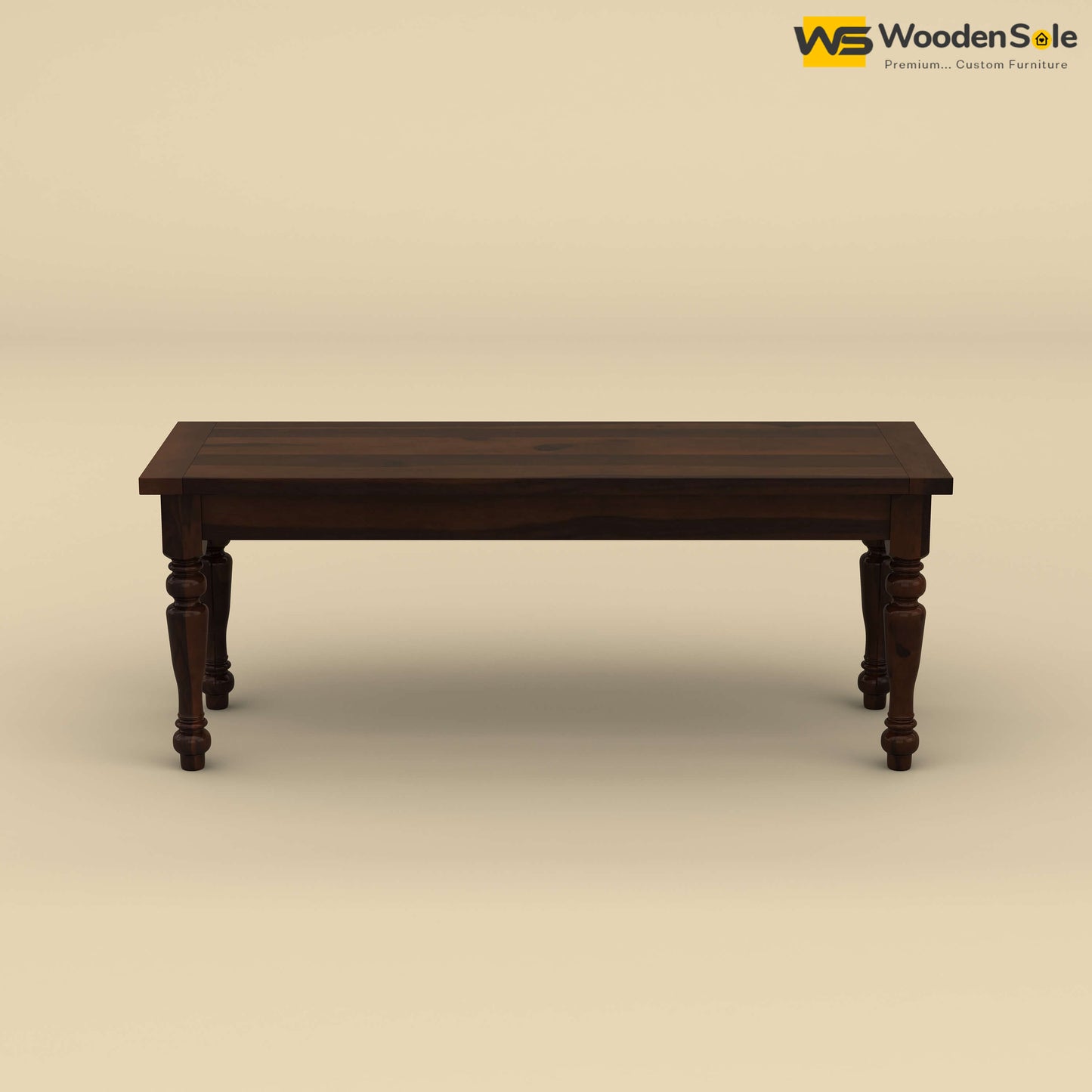 Martha Bench (Walnut Finish)