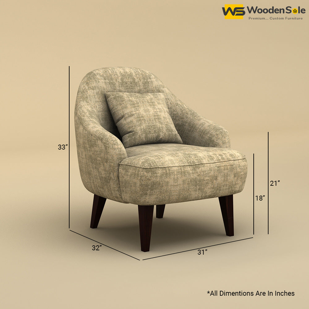 Opera Lounge Chair (Cotton, Patchy Cream)