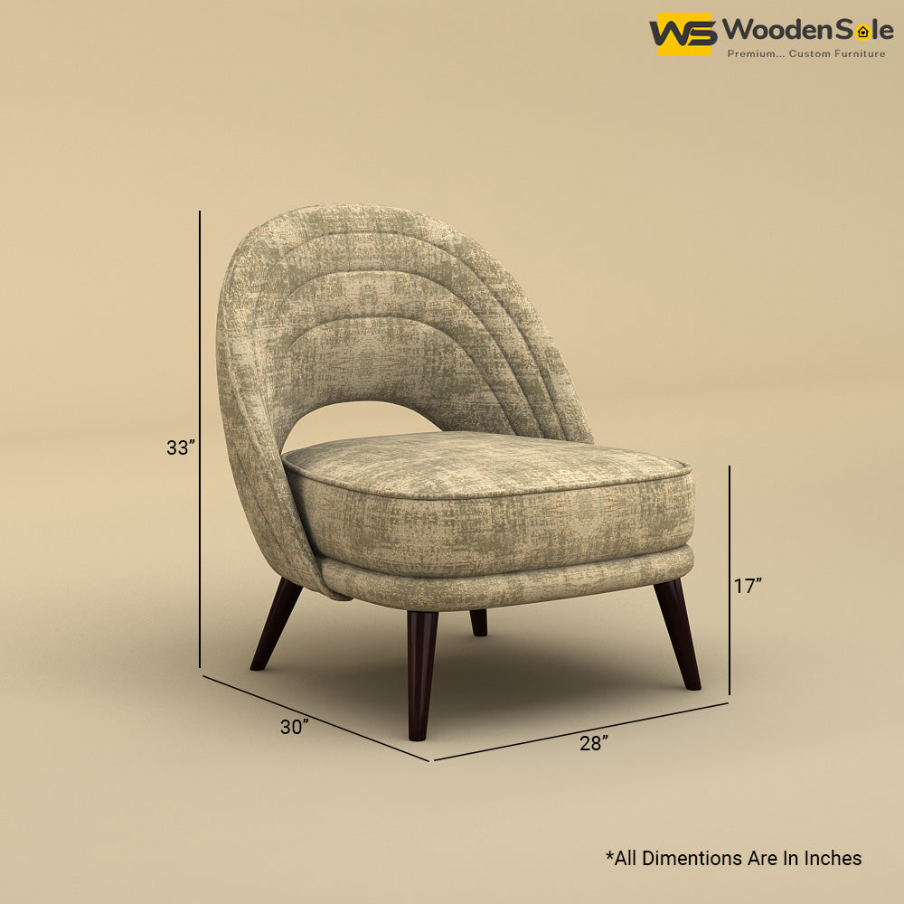 Nyra Lounge Chair (Cotton, Patchy Cream)