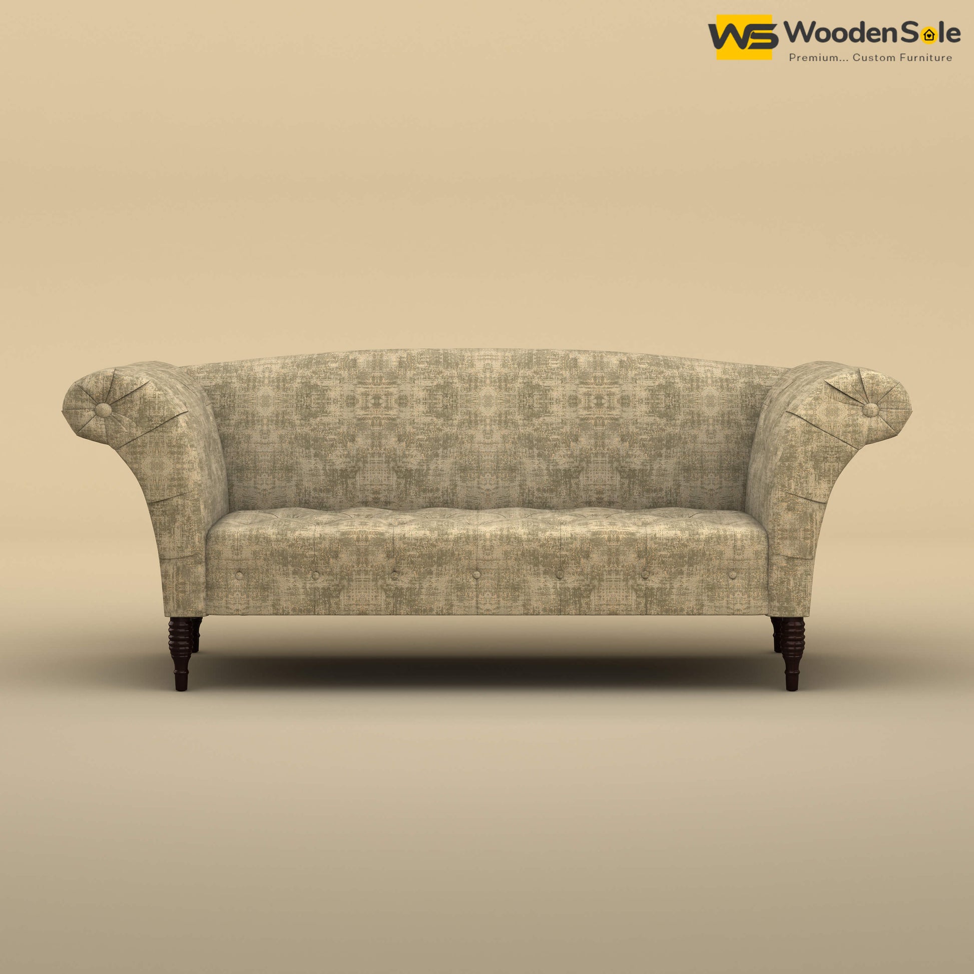 Leo Chaise Lounge (Cotton, Patchy Cream)