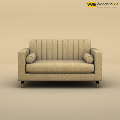 Sashwat Loveseat (Cotton, Faux Cream)