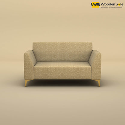 Nayobi 2 Seater Sofa (Cotton, Faux Cream)