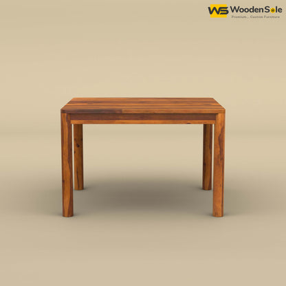 Madrid 4 Seater Dining Table (Honey Finish)