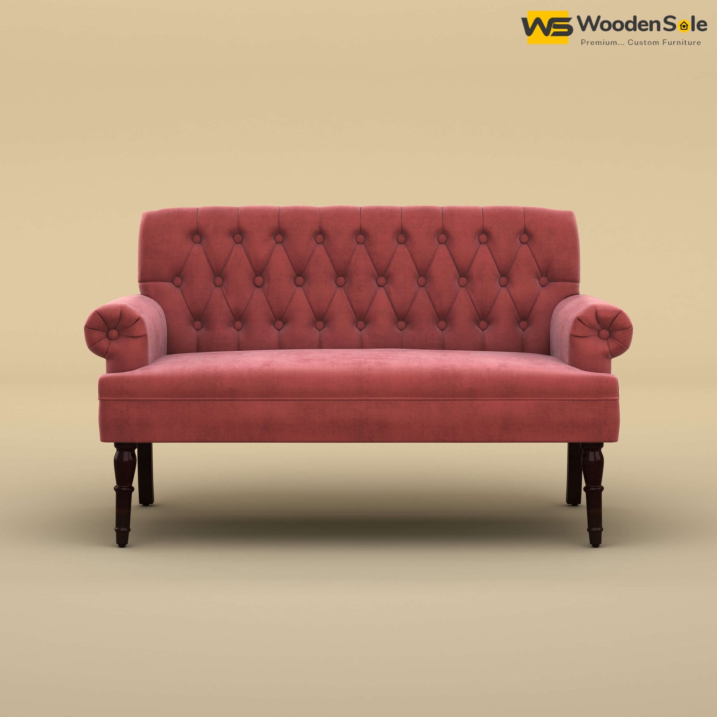 Chetas Love Chair (Velvet, Pink)