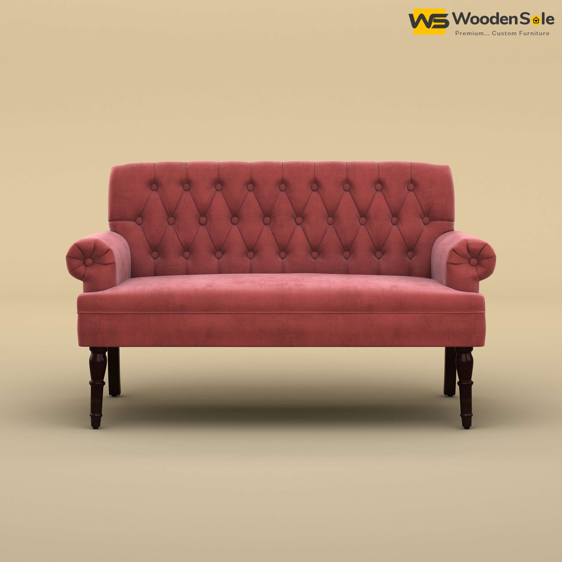 Chetas Love Chair (Velvet, Pink)