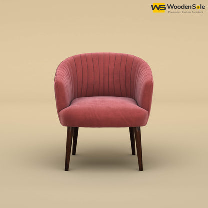 Parker Dining Chair (Velvet, Pink)