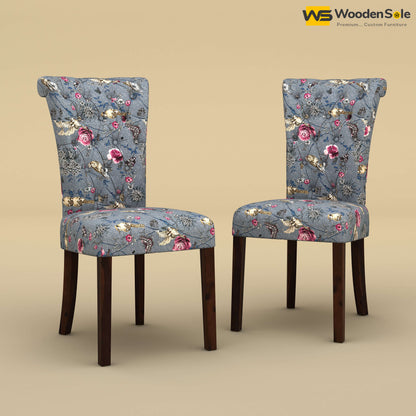 Kia Dining Chairs - Set of 2 (Cotton, Floral Printed)