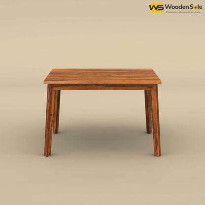 Kia 4 Seater Dining Set (Honey Finish)