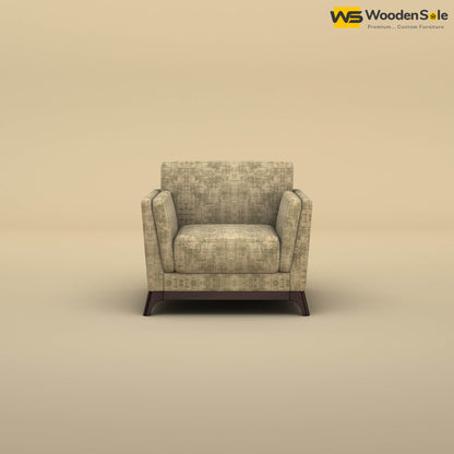 Bruno 1 Seater Sofa (Cotton, Patchy Cream)