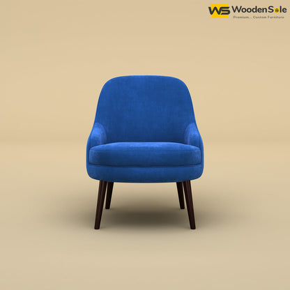 Lawson Lounge Chair (Velvet, Royal Blue)