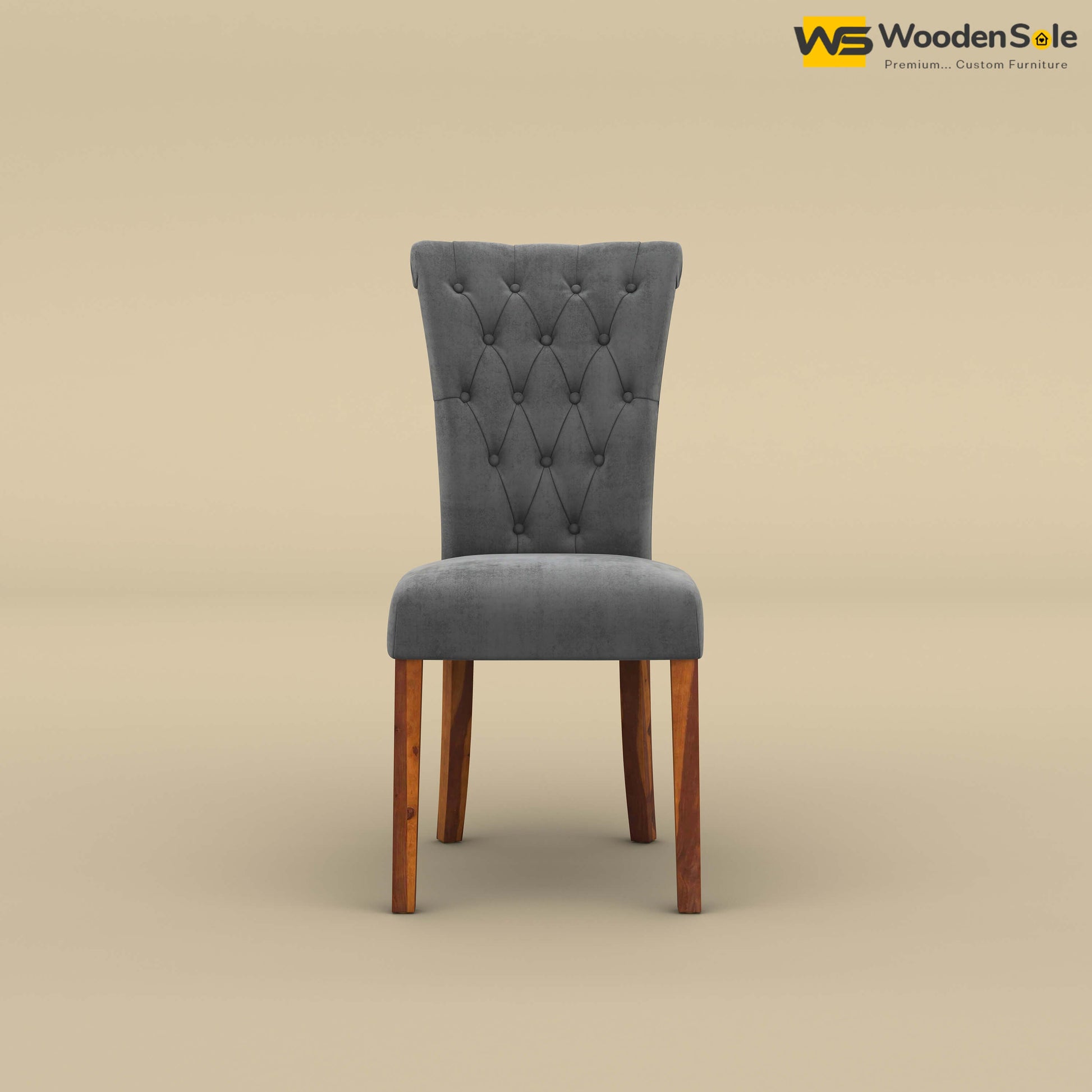 Kia 6 Seater Dining Set (Honey Finish)