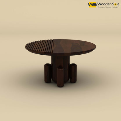Elena Sheesham Wood Coffee Table (Walnut Finish)