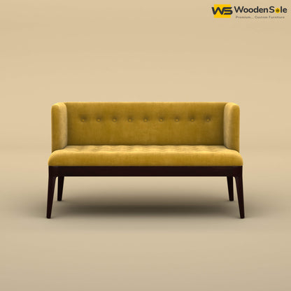 Olivier Loveseat (Velvet, Mustard Yellow)