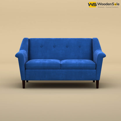 Ojas Loveseat (Velvet, Royal Blue)
