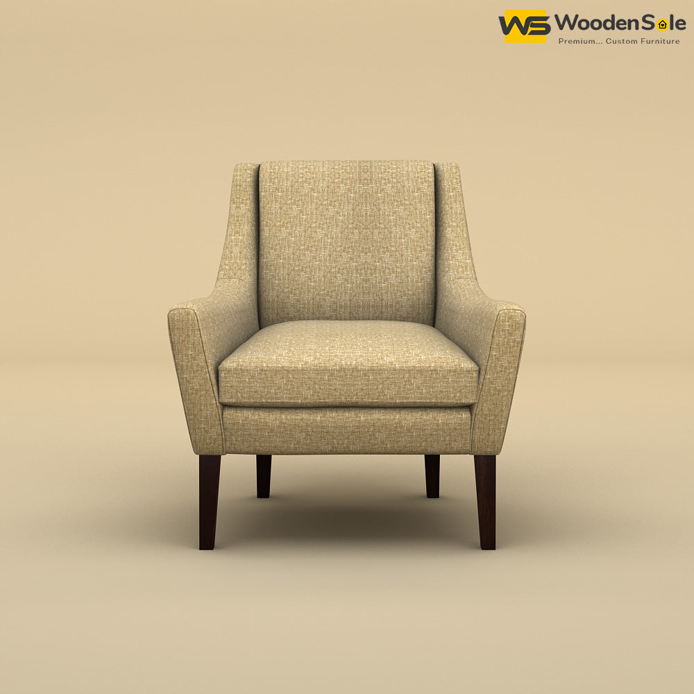Oscar Lounge Chair (Cotton, Faux Cream)