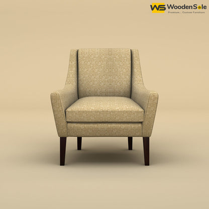 Oscar Lounge Chair (Cotton, Faux Cream)