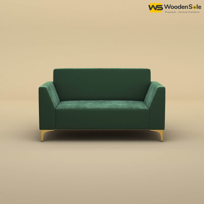Nayobi 2 Seater Sofa (Velvet, Forest Green)